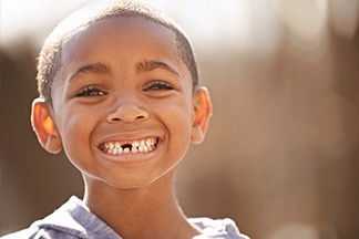 smiling boy